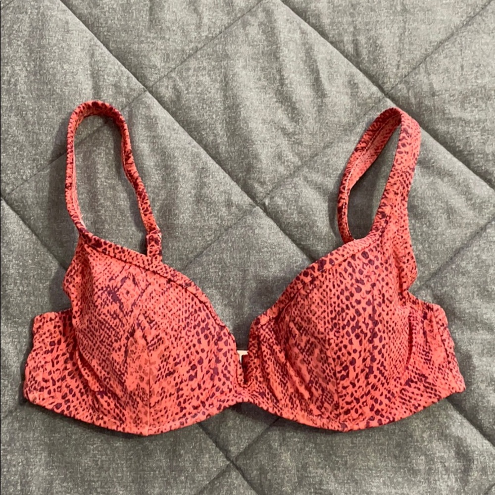 Snakeskin Bikini Top 32B